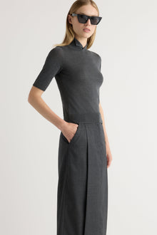 Jess | Georgina Wool-Blend Wrap Skirt in Size Small