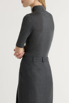 Jess | Georgina Wool-Blend Wrap Skirt in Size Small