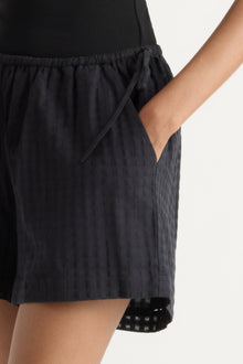 Isilda | Hayoon Side-Tie Gingham Short in Size Extra Small