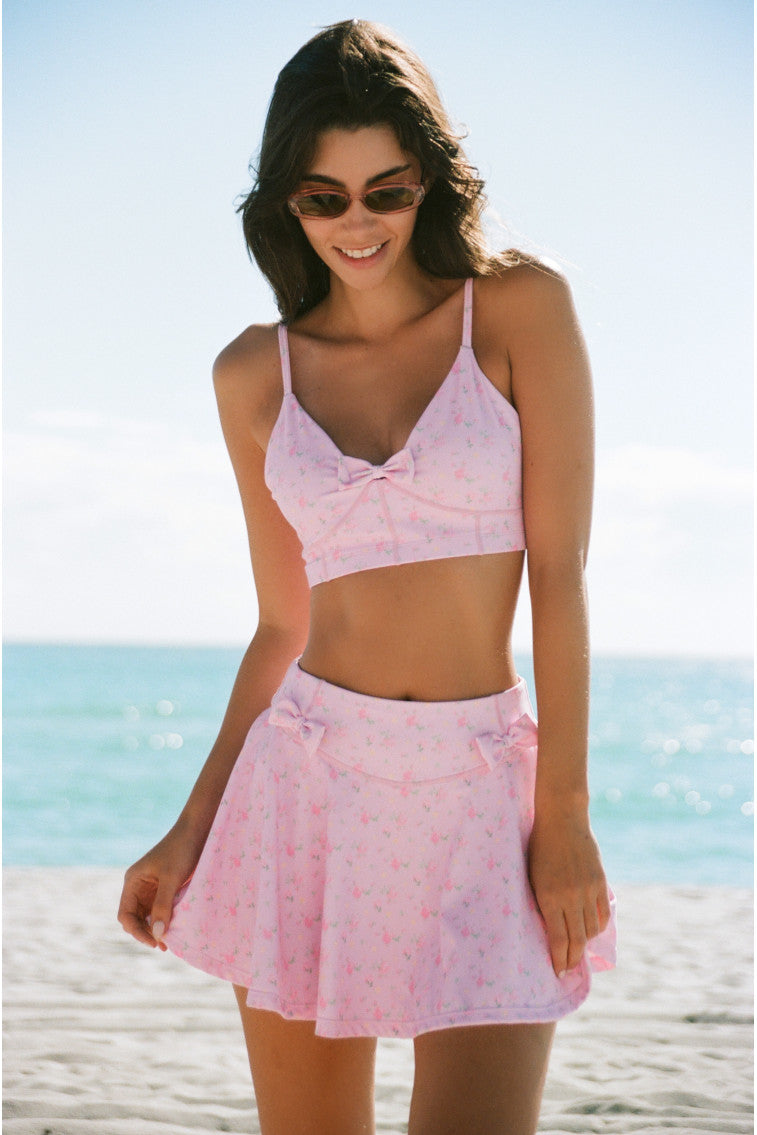 Ridgeson Floral Active Bra | Ibiza Sunset