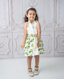 Baby Girls | Amalfi Dress | Lemon