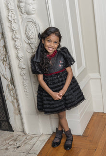 Baby Girls | Kylie Tulle and Organza Dress | Black