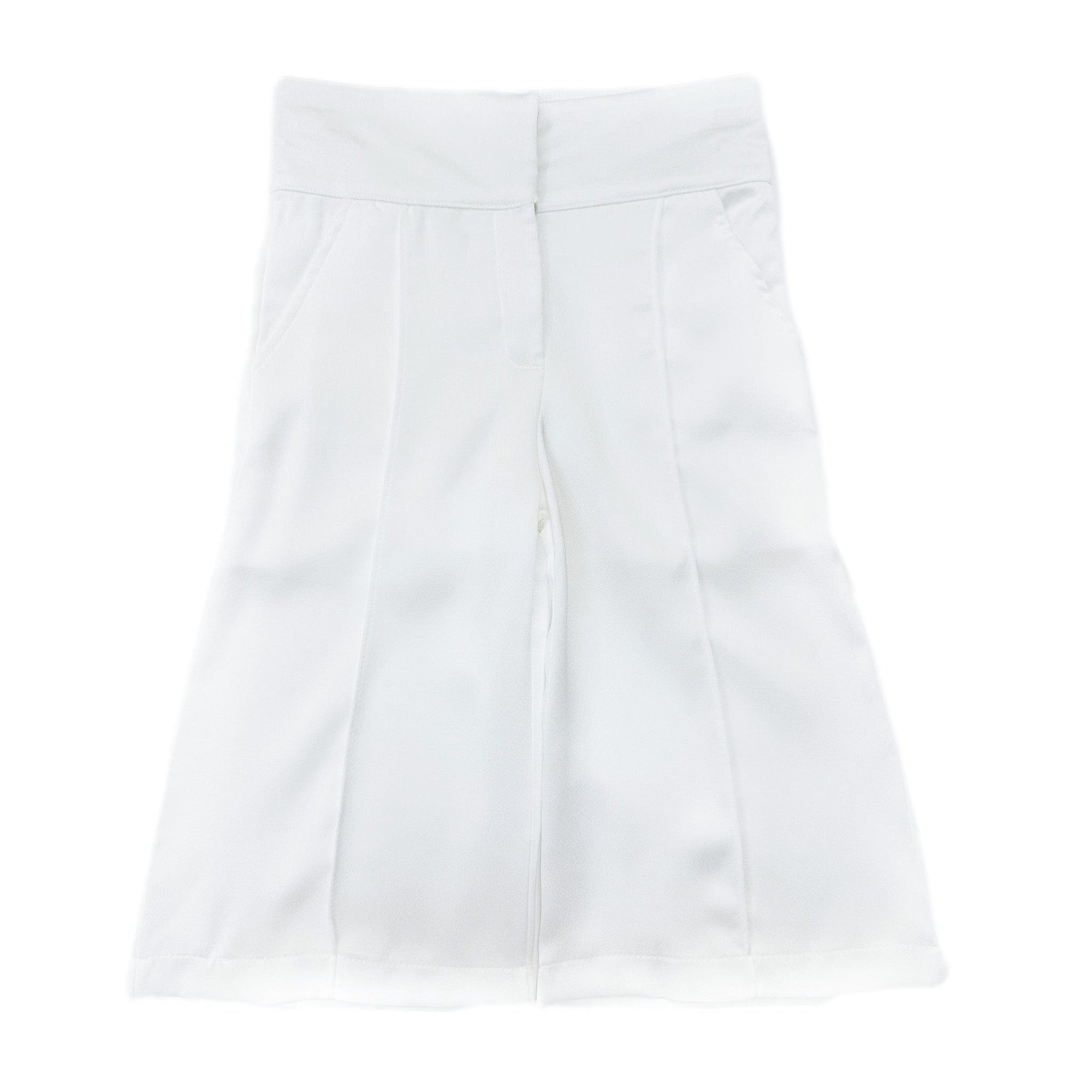 Baby Girls | Gwen Wide Leg Pants | White
