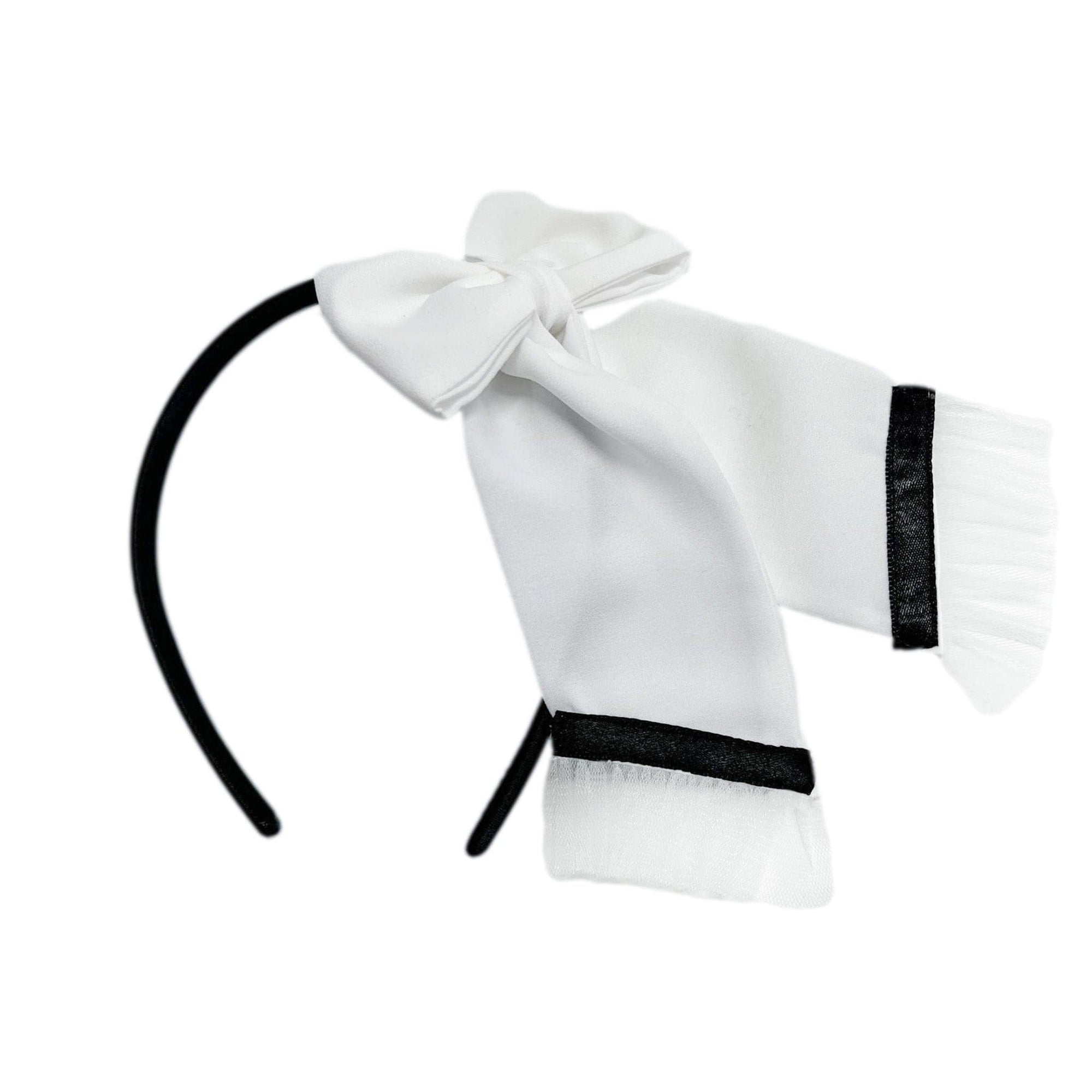 Gwen and Headband | White & Black