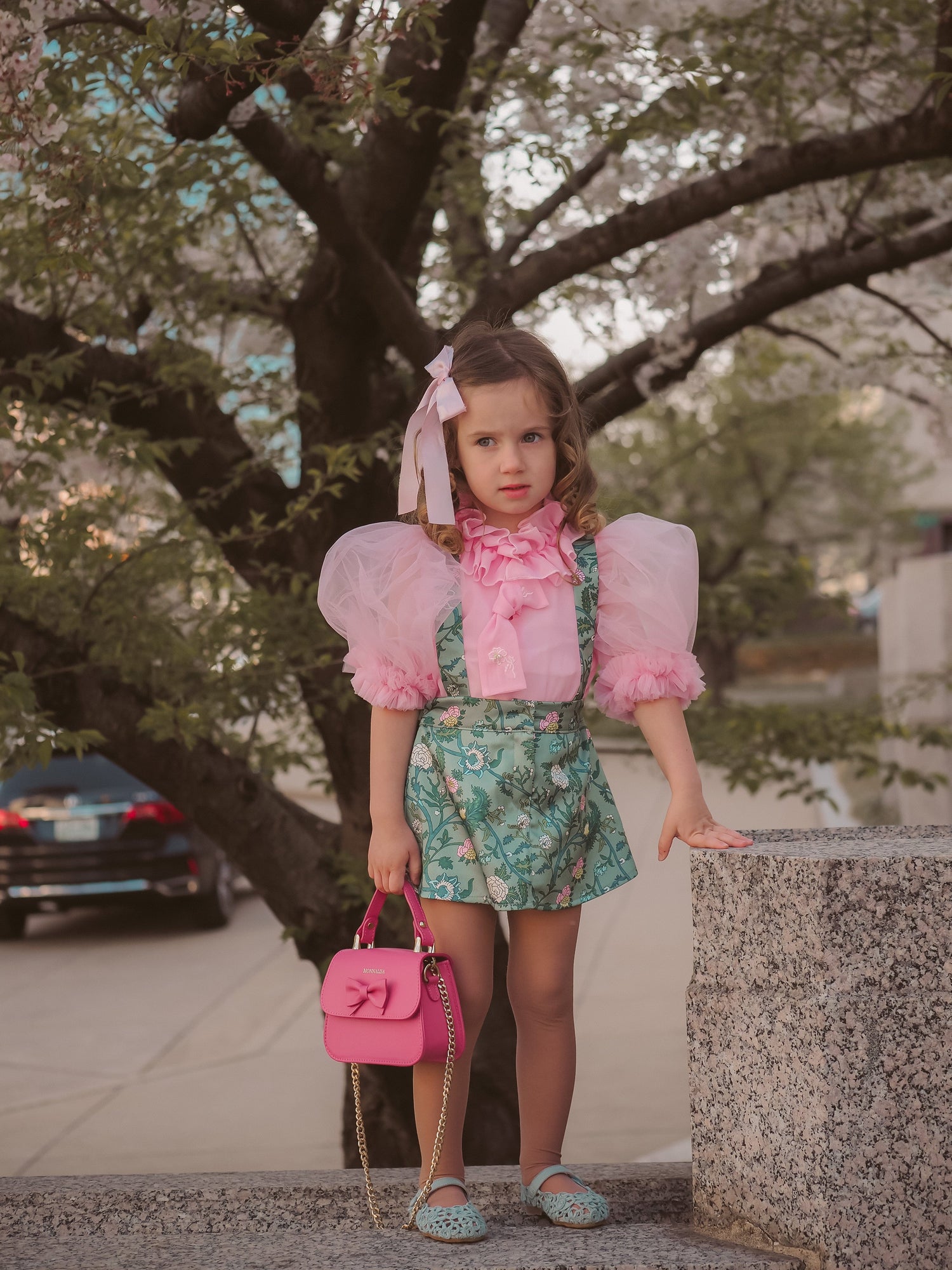 Eva Skirt and Blouse Set - Petite Maison Kids