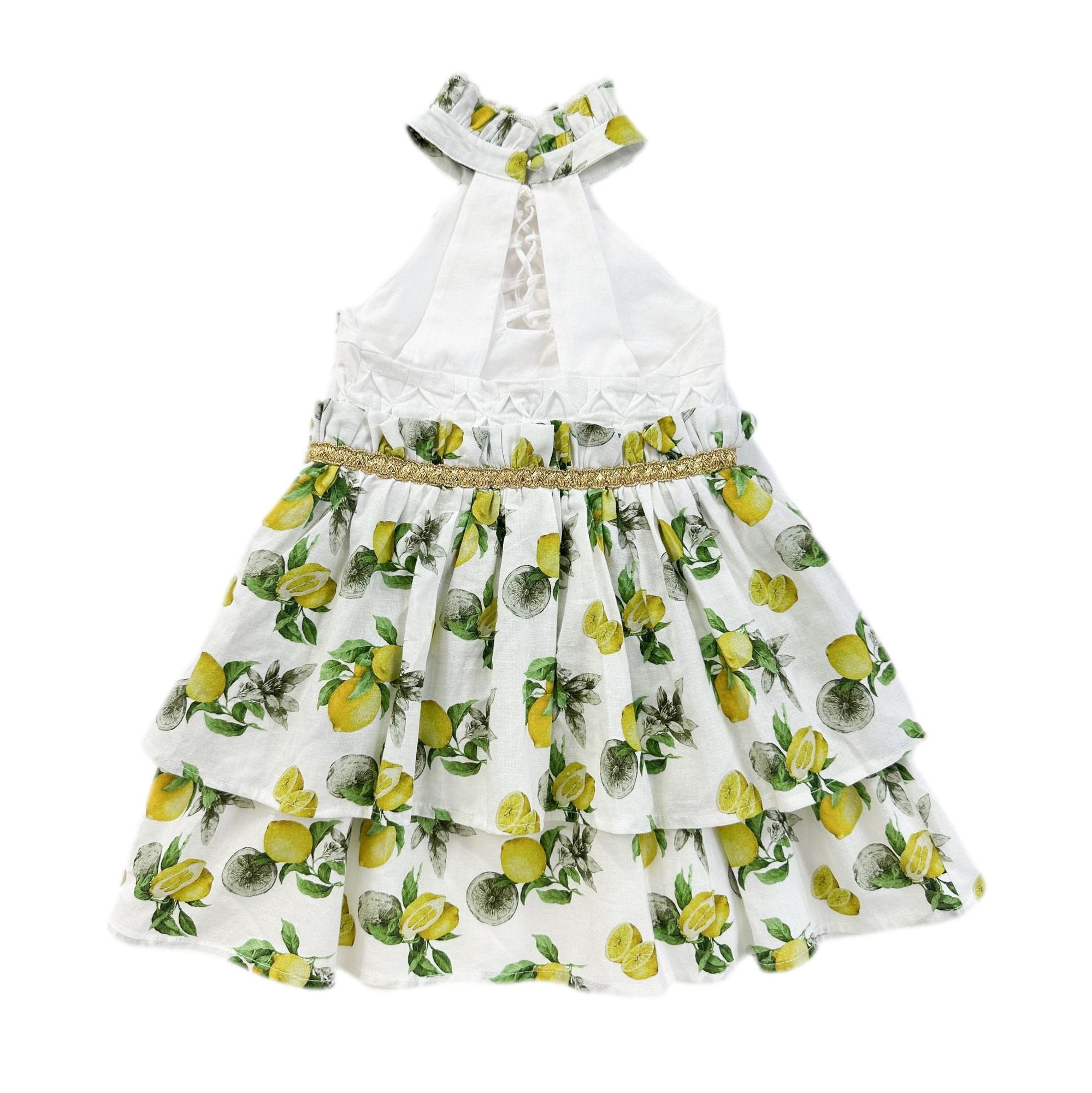 Baby Girls | Amalfi Dress | Lemon
