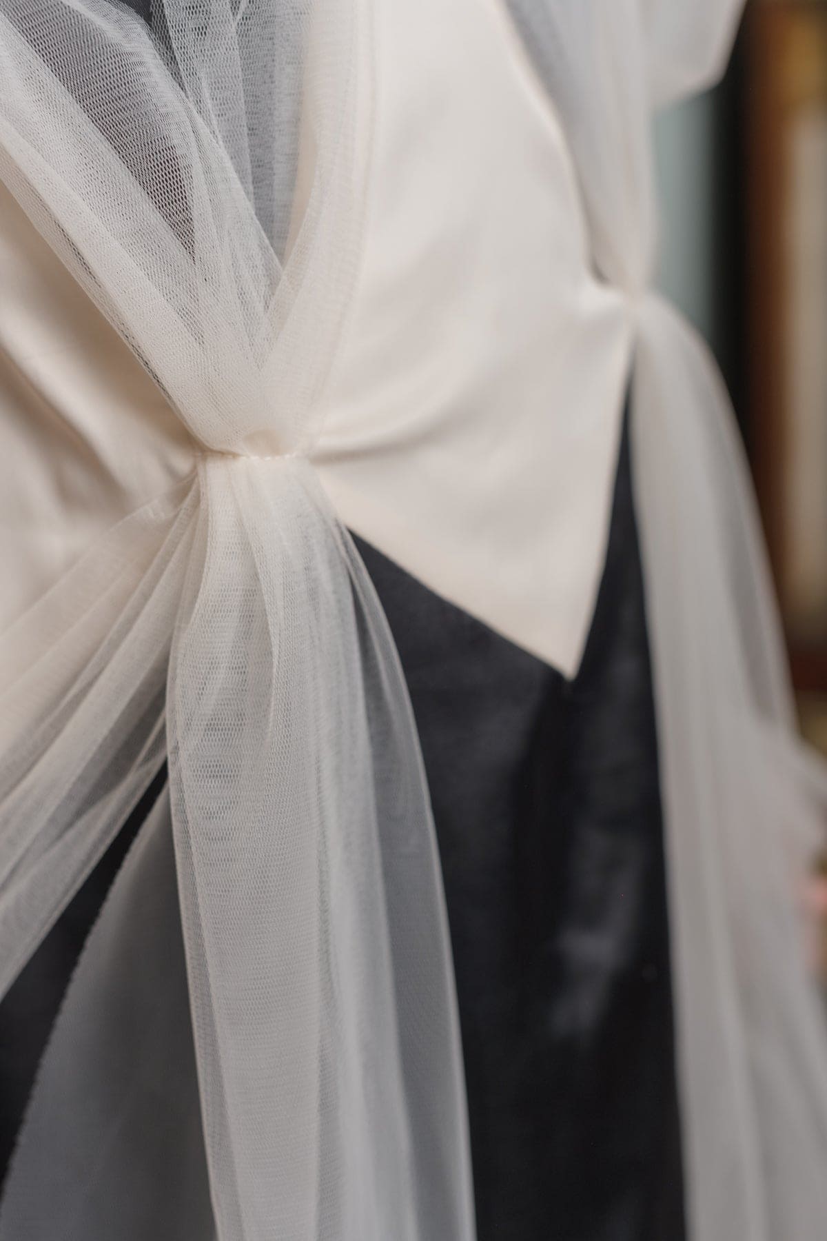 Baby Girls | The Paris Dress | White x Black