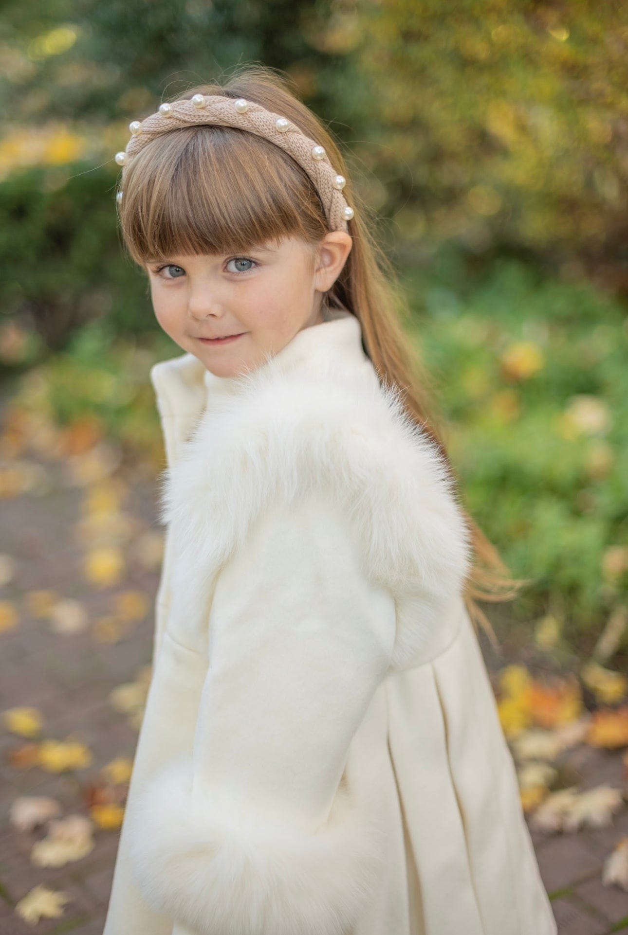 Anna Headband | Pearl
