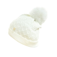 Parker Adult Foldover Beanie Hat | Ivory