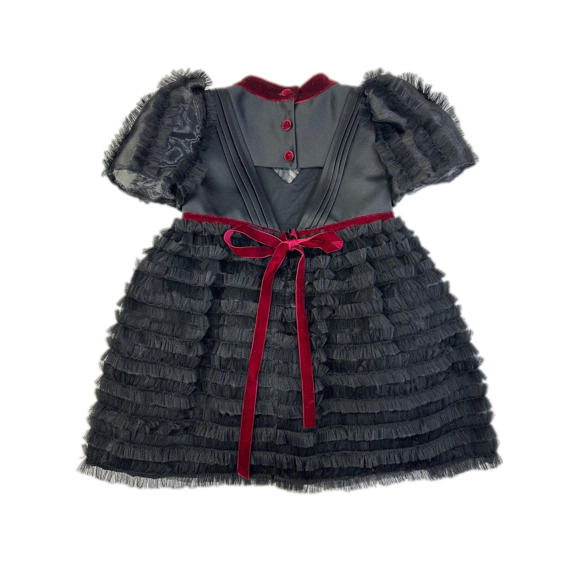 Baby Girls | Kylie Tulle and Organza Dress | Black