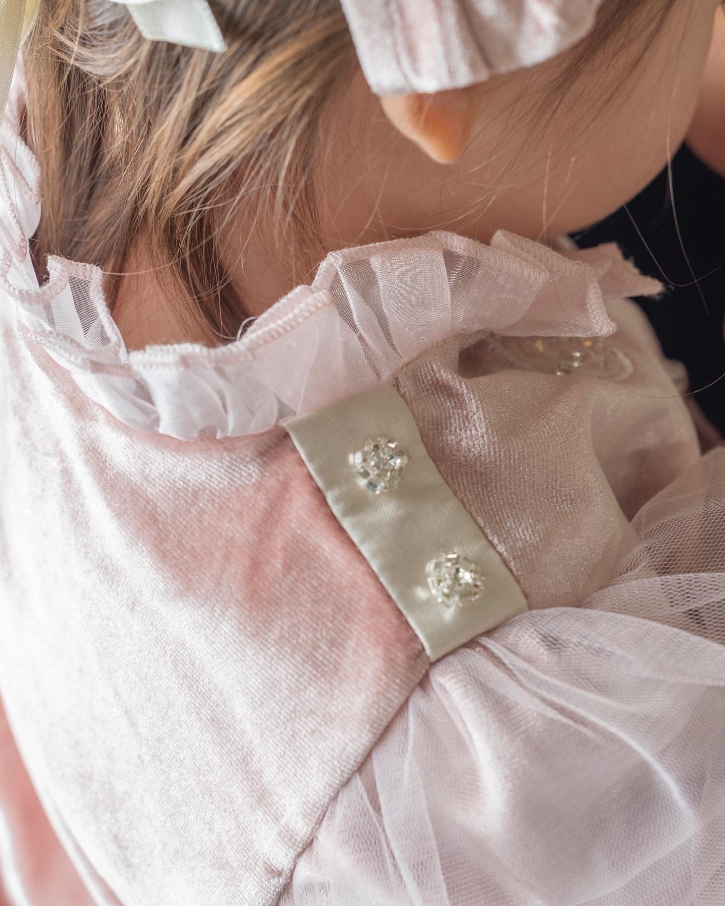 Baby Girls | Clara Velour Jacket and Bloomers Set | Pink