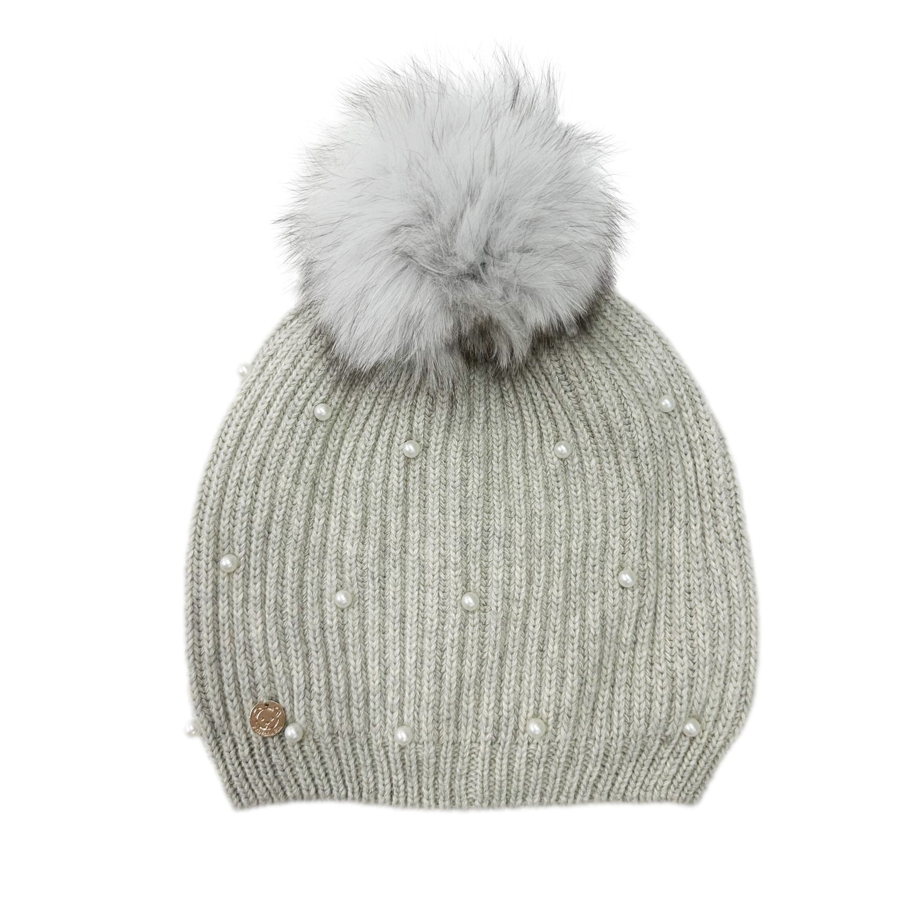 Angora Adult Hat | Pearl