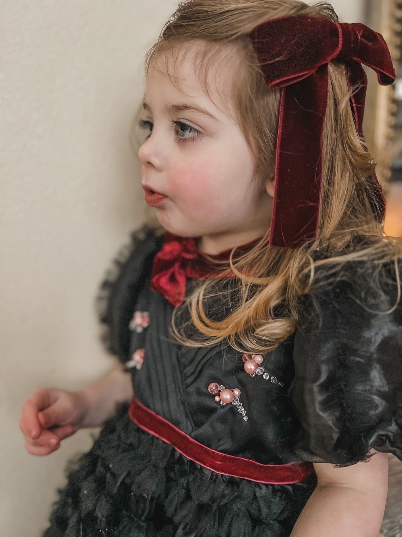 Baby Girls | Kylie Tulle and Organza Dress | Black
