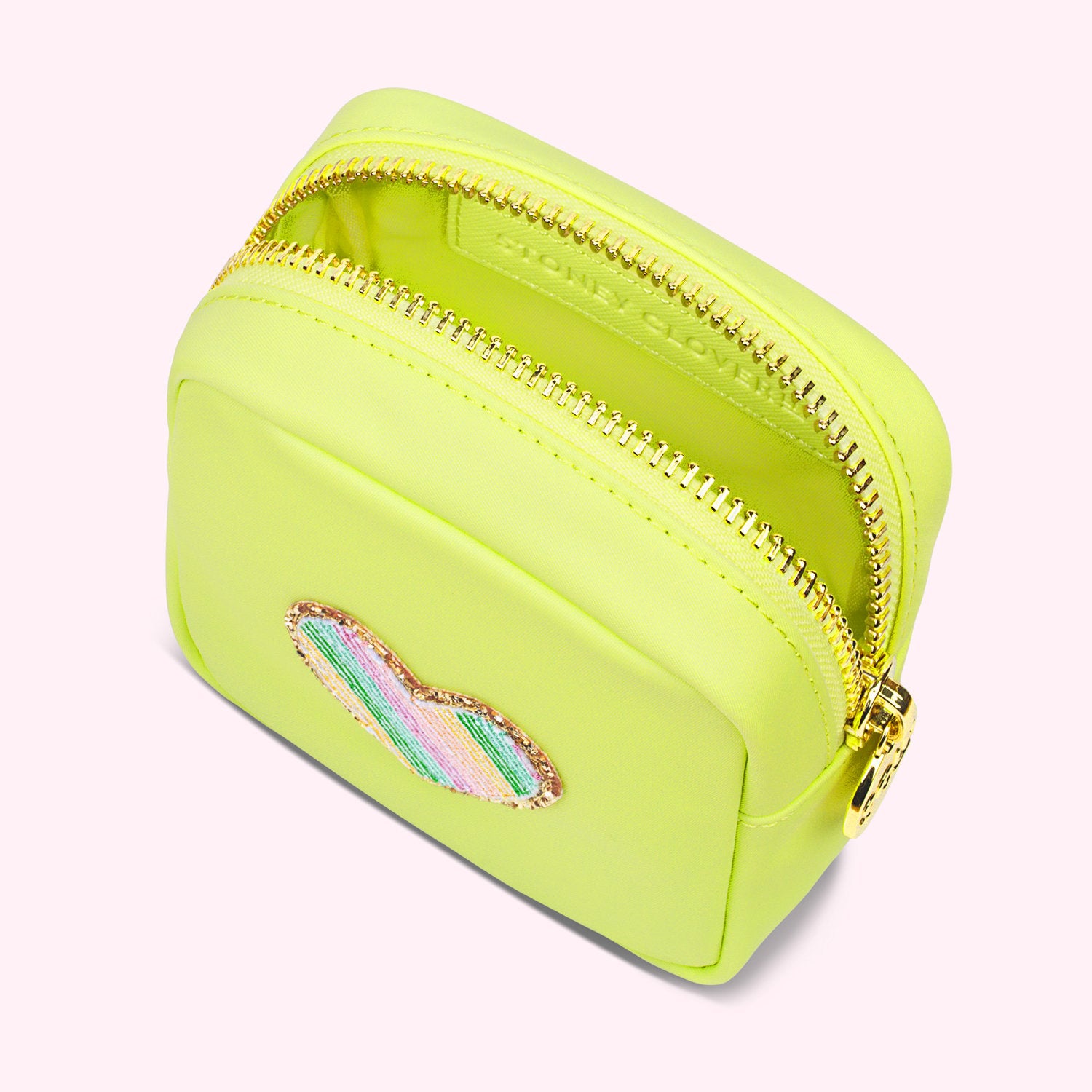 Heart Mini Pouch | Lime
