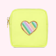 Heart Mini Pouch | Lime