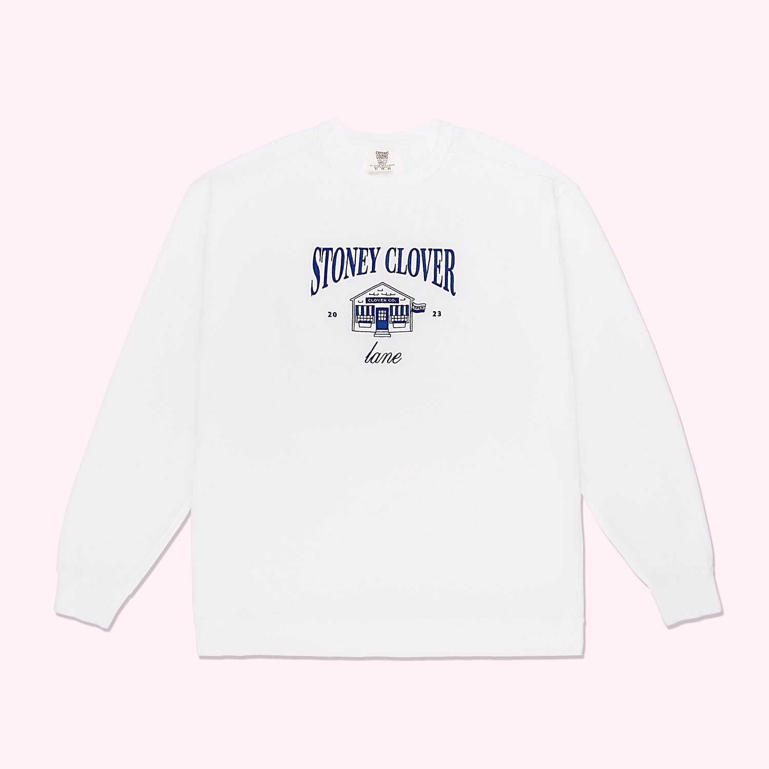 Canvas Sweatshirt White SCL