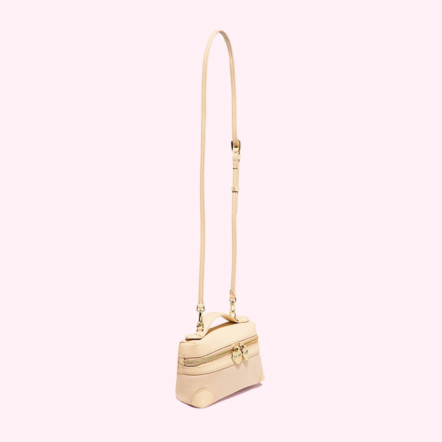 Micro Top Handle Crossbody Bag | Sand