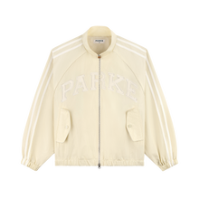Varsity Nylon Jacket | Buttercream