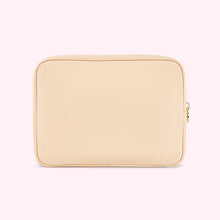 Clear Front Large Pouch | Sand