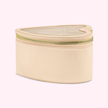 Heart Open Top Pouch | Sand