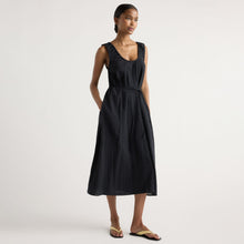 Isilda | Imogen Organic Cotton U-Neck Gingham Dress in Size Extra Small