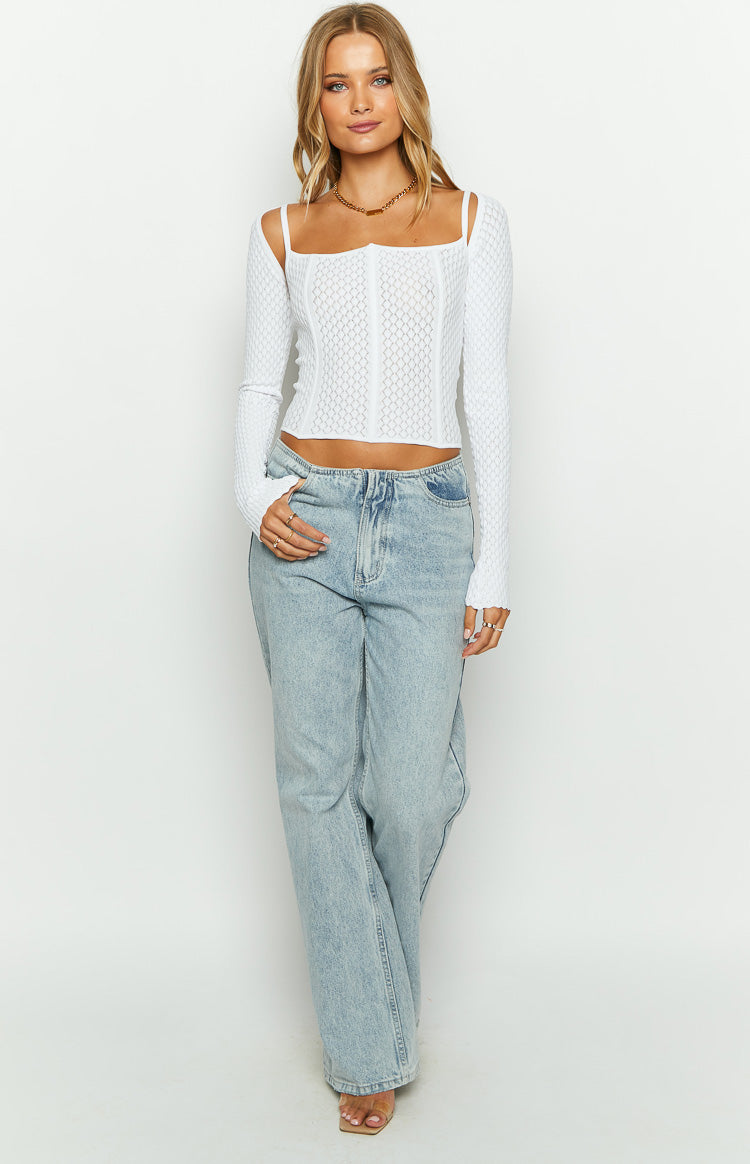 Isla Corset | White