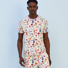 Modal French Terry Lounge Tee | Bouquet