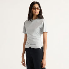 Arya | Janette Front-Wrap Jersey Tee in Size Small
