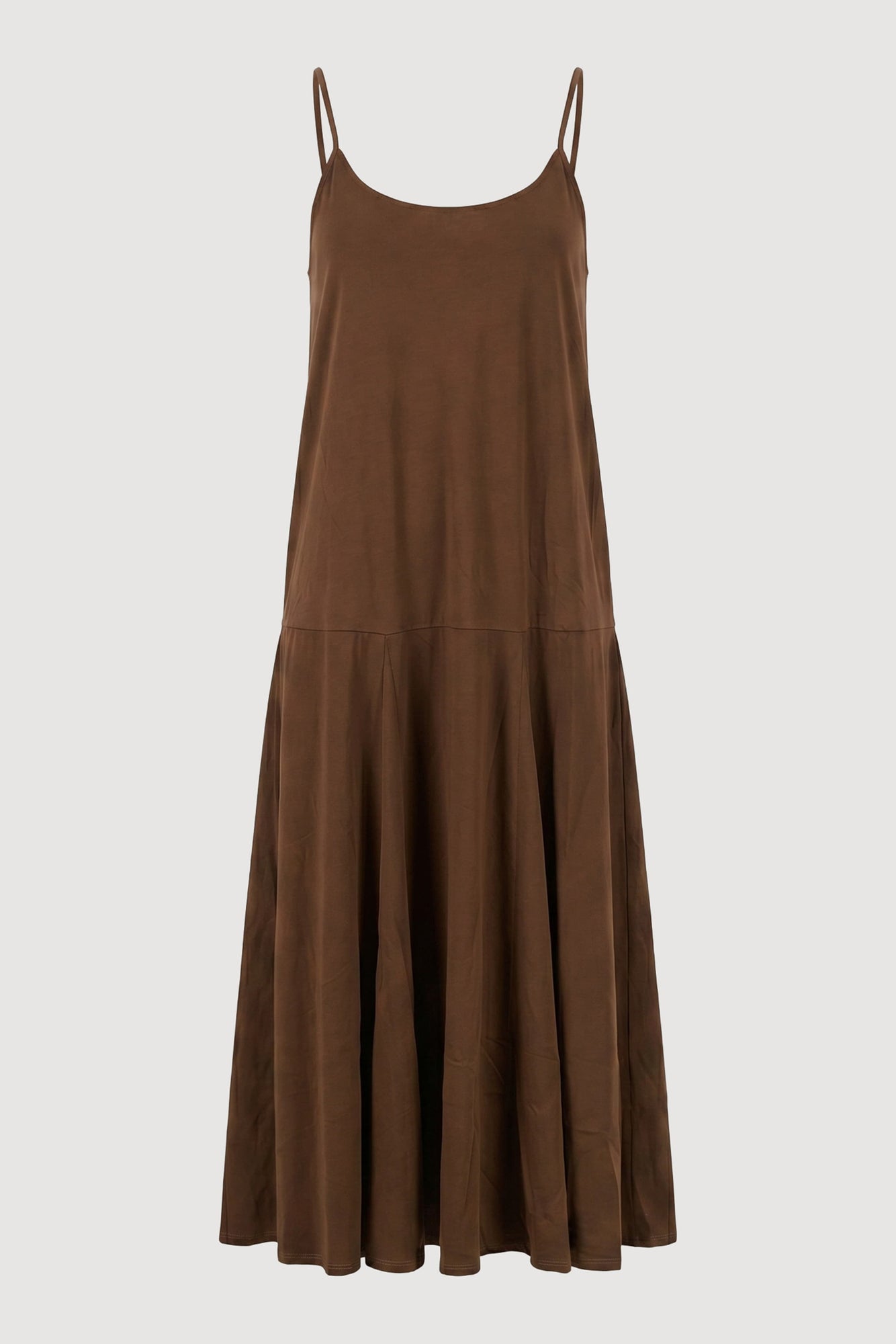 Aya | Jimena A-Line Jersey Tank Dress - Flat