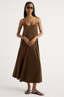 Isilda | Jimena A-Line Jersey Tank Dress in Size Extra Small