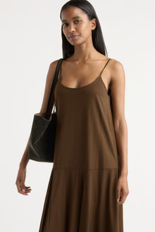 Isilda | Jimena A-Line Jersey Tank Dress in Size Extra Small
