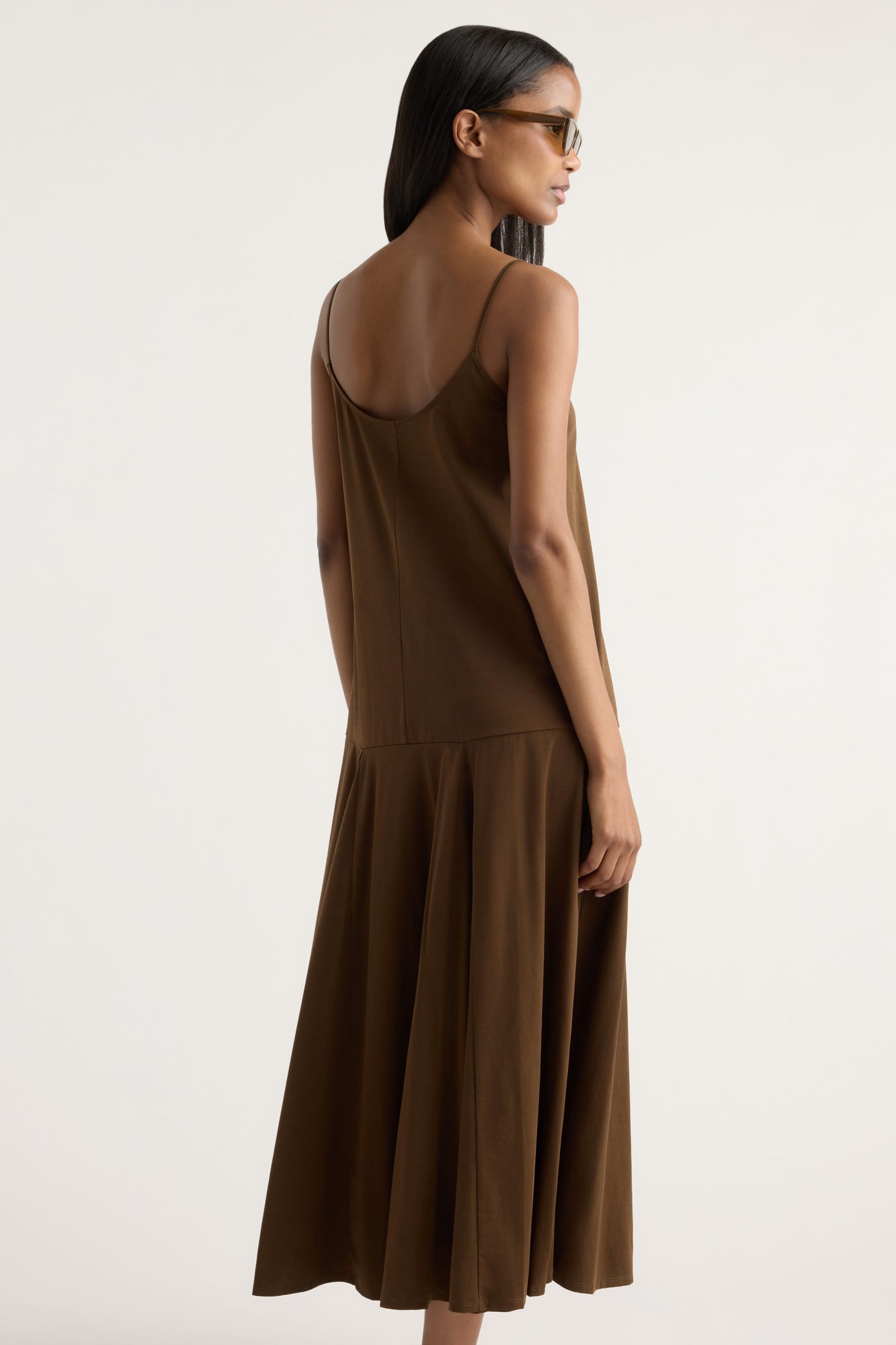 Isilda | Jimena A-Line Jersey Tank Dress in Size Extra Small