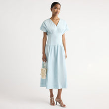 Isilda | Kai Pleated Blouson Dress in Size Extra Small