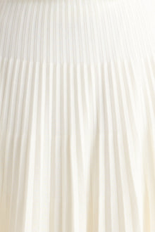 Karolina | Katerina Pleated Knit Skirt in Size Extra Small 