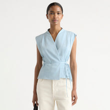 Isilda | Leandra Tie-Wrap Vest in Size Extra Small