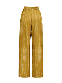 Leer Pants - Texture Gold - diarrablu