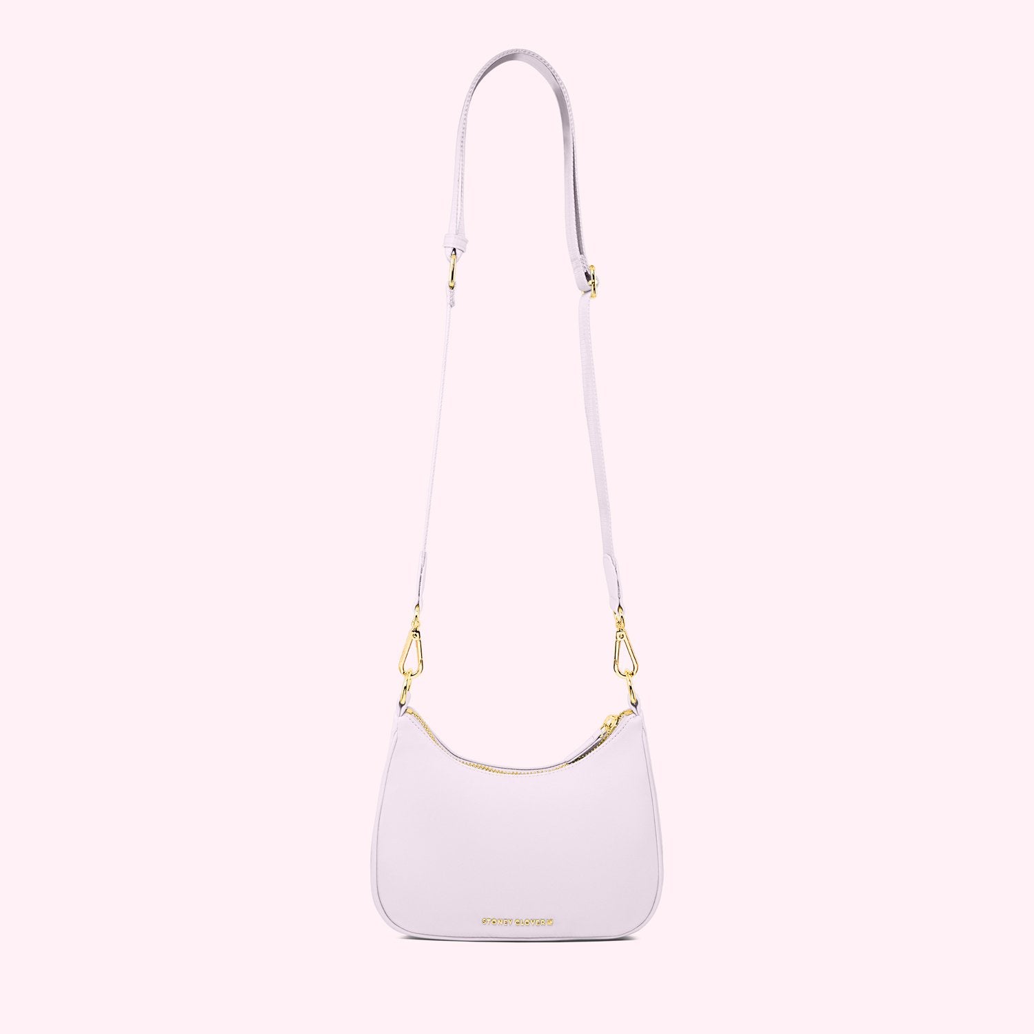 Curved Crossbody Bag | Lilac