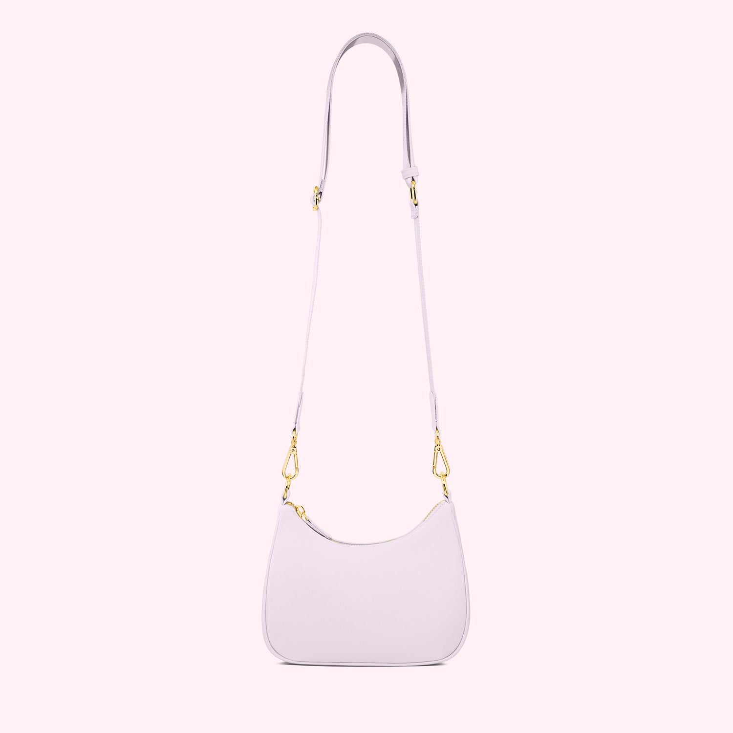 Curved Crossbody Bag | Lilac