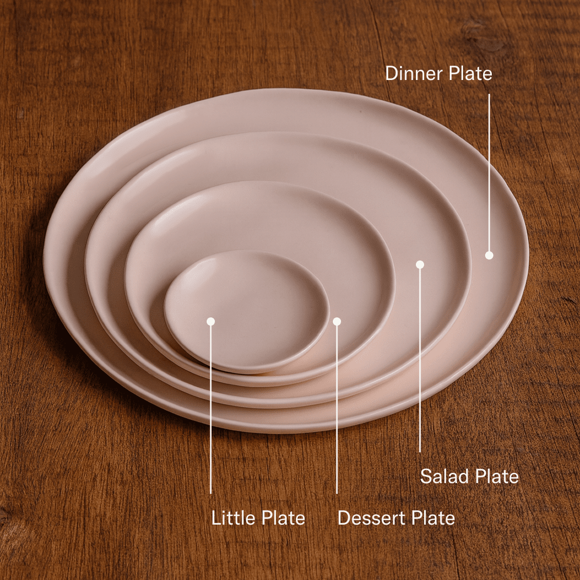 Little Plates | Pearl White