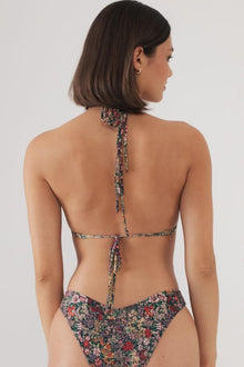 Euro Bow Bikini Top | Mara Floral