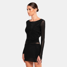 MESHA Rhinestone Blouse - OW Collection