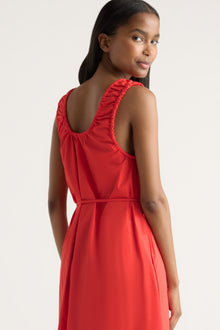 Isilda | Midori Organic Cotton U-Neck Dress in Size Extra Small