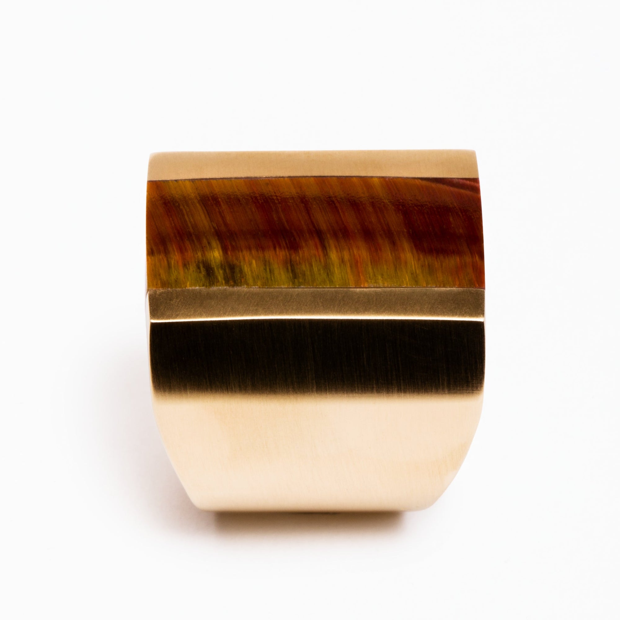 Deckard Ring | Brass | Tiger's Eye
