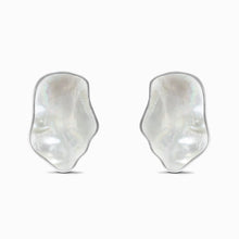 Drew Earrings | Silver | Mother of Pearl