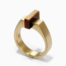 Ford Ring | Brass | Tiger's Eye