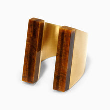 Gamma Ring | Brass | Tiger's Eye