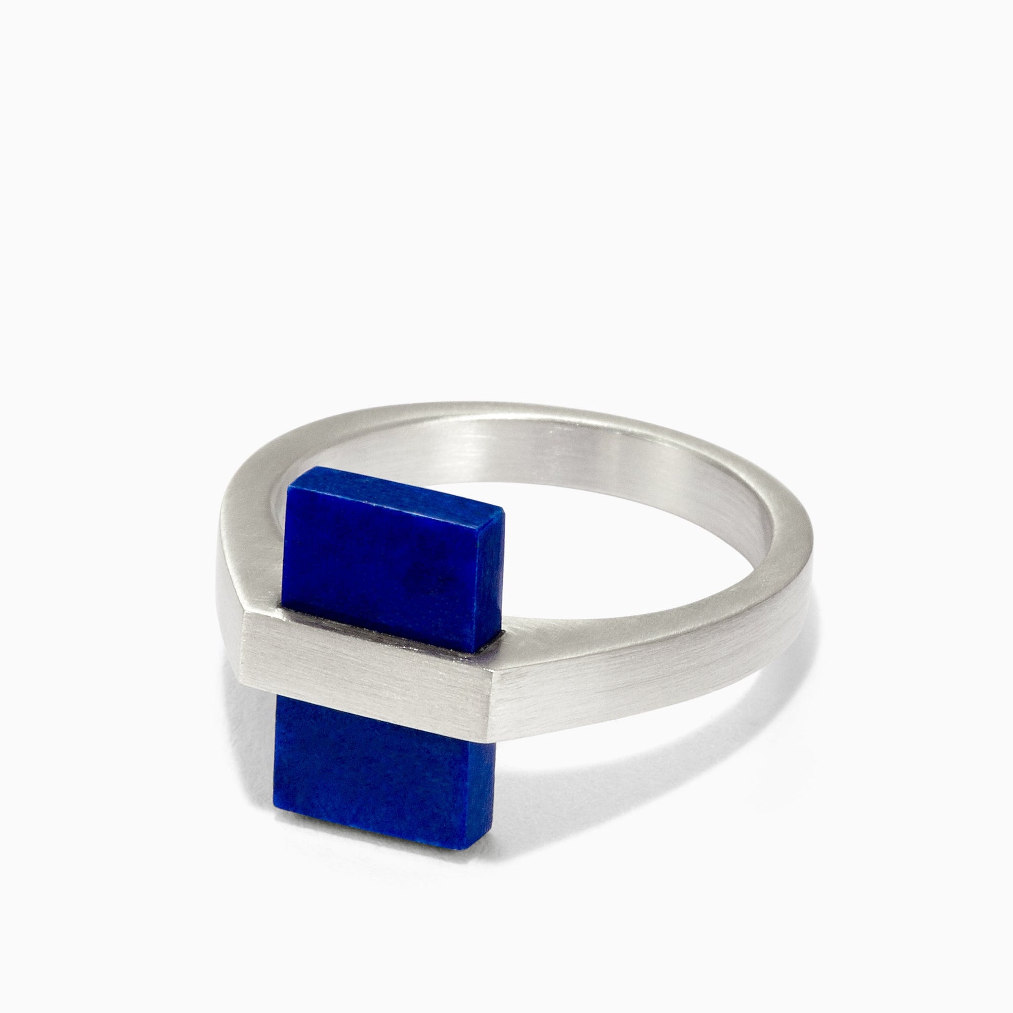 Inlay Ring | Silver | Lapis Lazuli