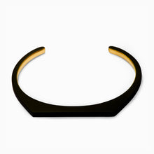 Moon Bangle | Brass | Matte Black