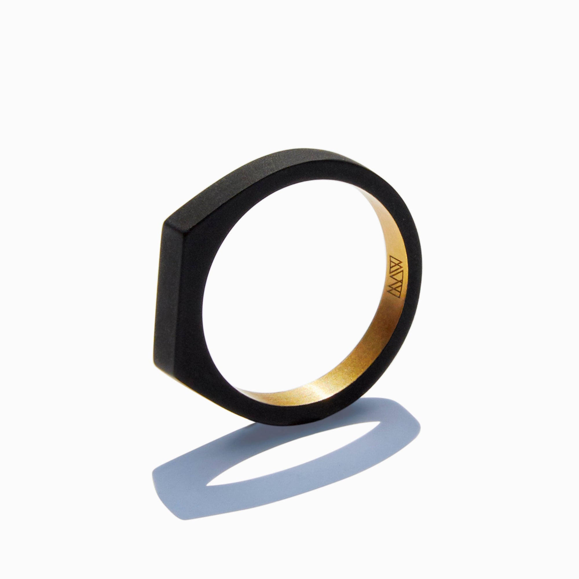 Theorem Ring | Brass | Matte Black
