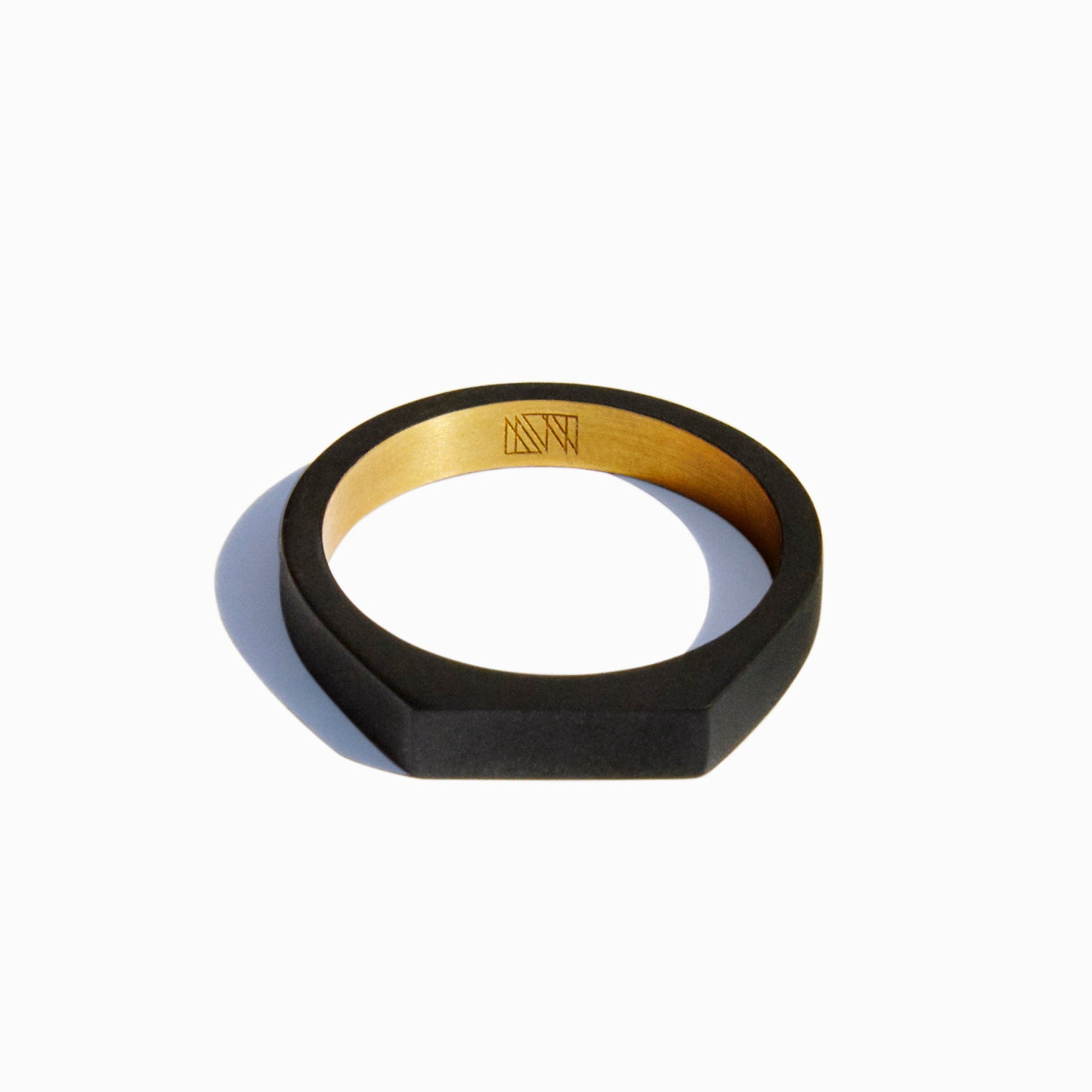 Theorem Ring | Brass | Matte Black